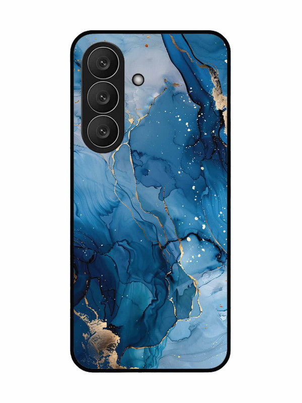 Samsung Galaxy S26 Plus 5G Oceanic Pattern with Golden Sprinkles