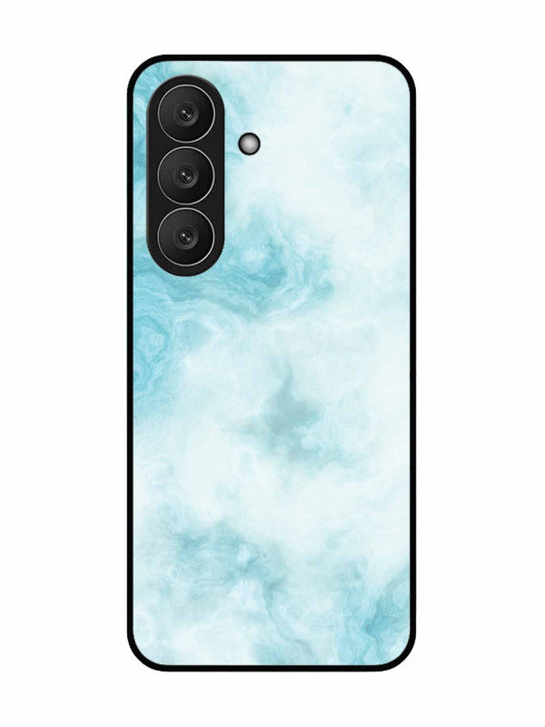 Samsung Galaxy S26 Plus 5G Light Blue with White Ocean Marble