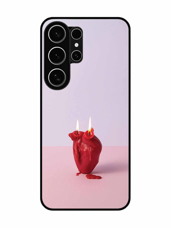 Samsung Galaxy S26 Ultra 5G A Lighted Heart Candle