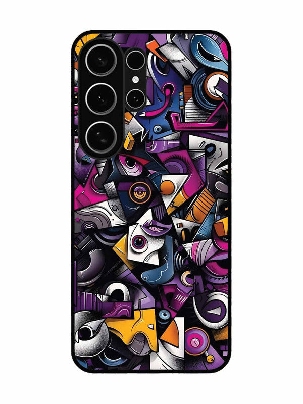 Samsung Galaxy S26 Ultra 5G Abstract Geometric Graffiti Chaos