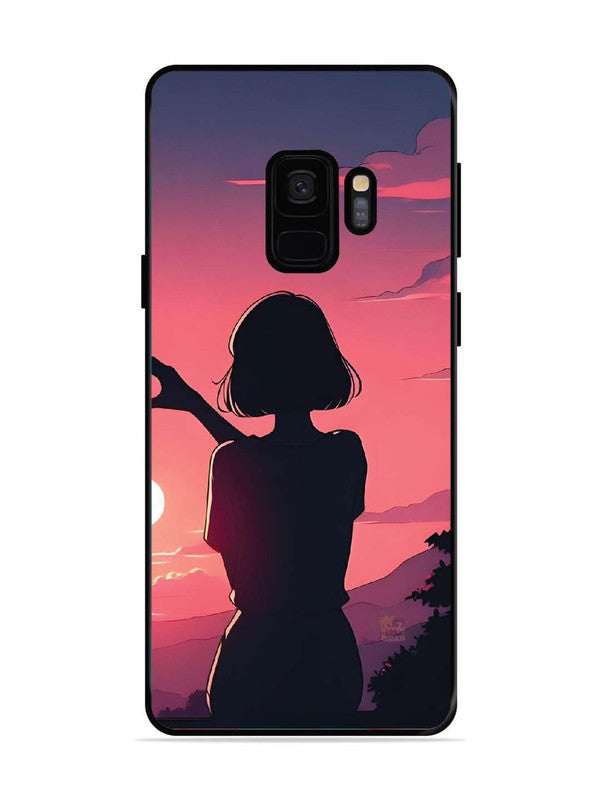 Samsung Galaxy S9 Love Heart with Hand Girl