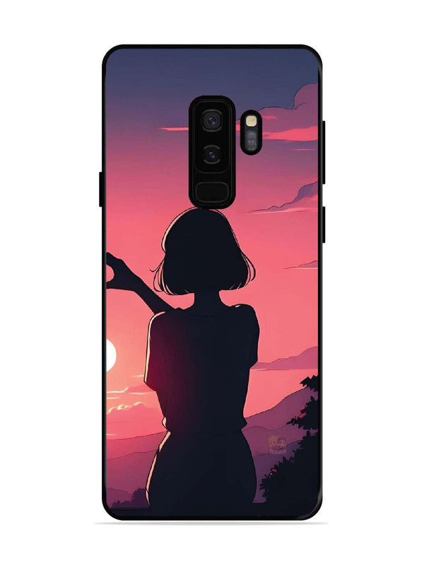 Samsung Galaxy S9 Plus Love Heart with Hand Girl
