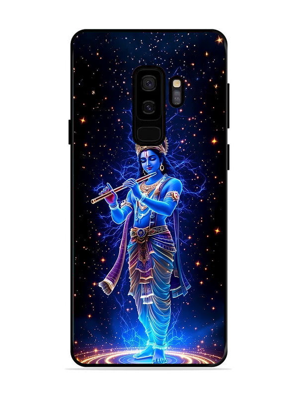 Samsung Galaxy S9 Plus | 2D Metal | Krishna with Flute | SM-S9Pl-455