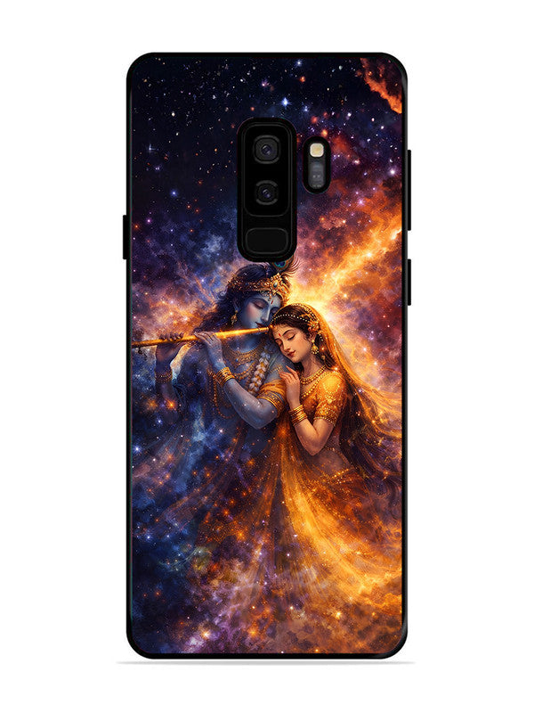 Samsung Galaxy S9 Plus | 2D Metal | Radha Krishna Dancing on Flute | SM-S9Pl-456