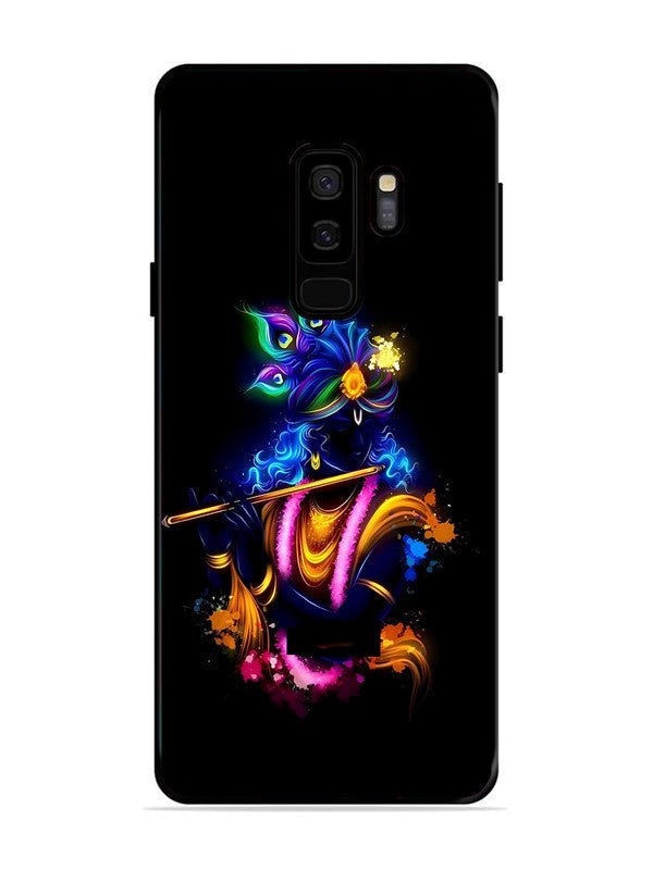 Samsung Galaxy S9 Plus | 2D Metal | Krishna Playing Flute | SM-S9Pl-460