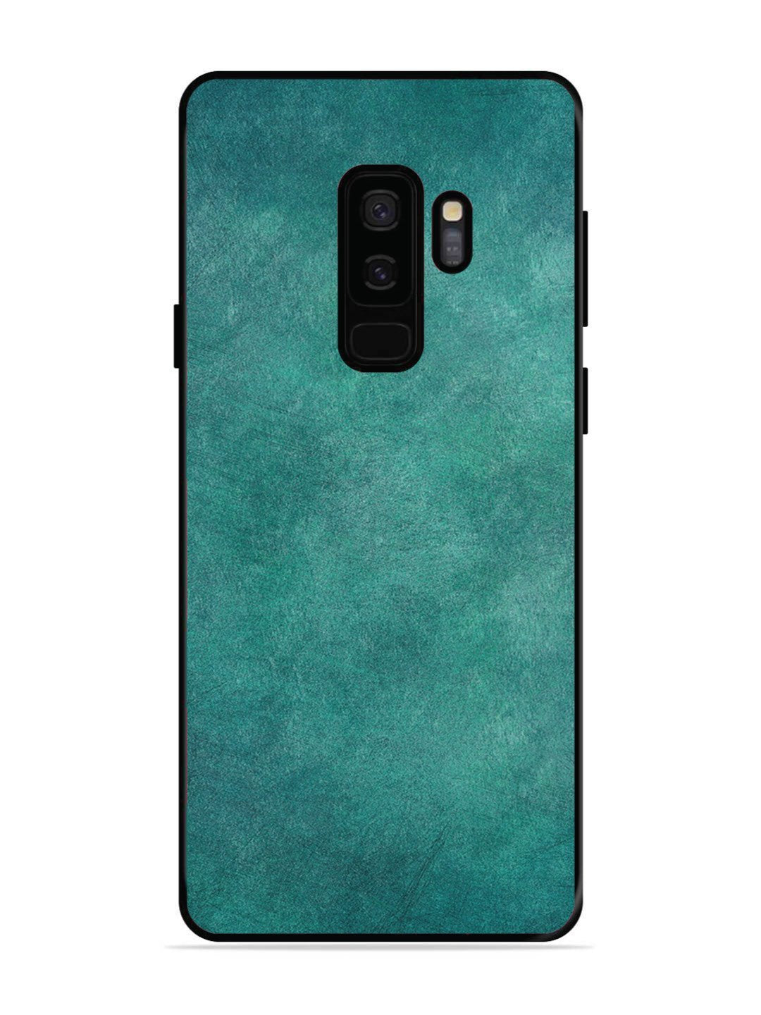 SAMSUNG GALAXY S9 PLUS Jungle green with Scratches Marble
