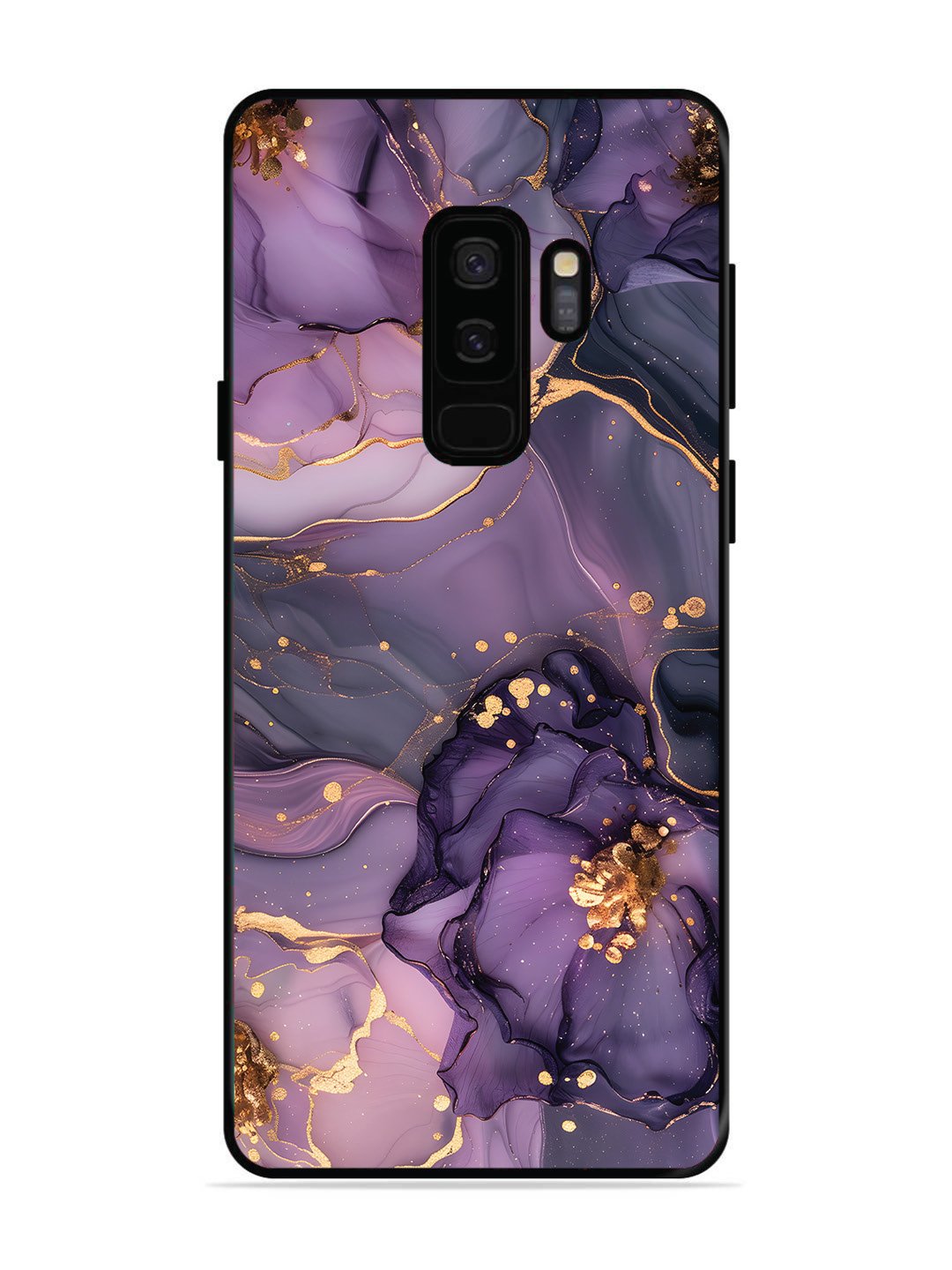 SAMSUNG GALAXY S9 PLUS Royal Orchid Theme Marble