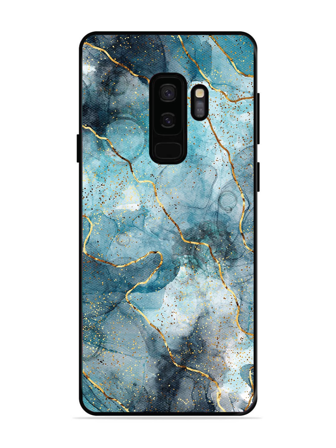 SAMSUNG GALAXY S9 PLUS Oceanic Golden Strip Marble