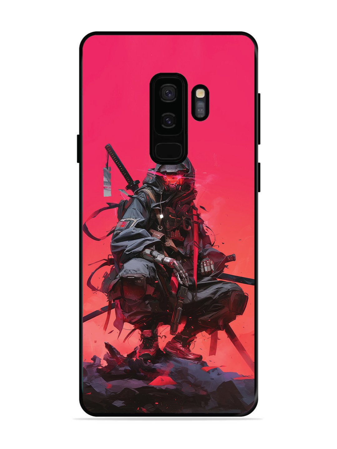 SAMSUNG GALAXY S9 PLUS Cyberpunk Ninja Katana