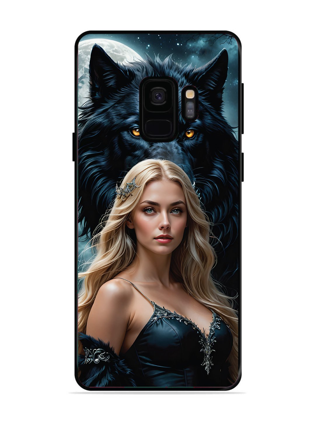 SAMSUNG GALAXY S9 Wolf & Girl