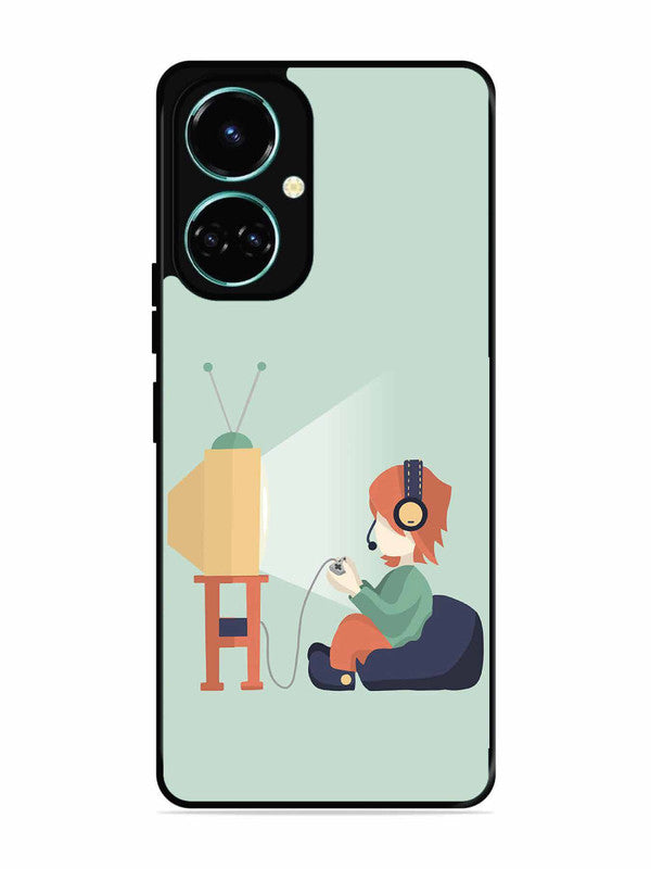 Tecno camon 19 Kid Playing Game