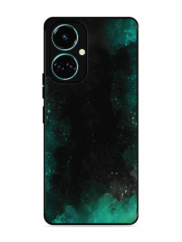 Tecno camon 19 Dark Black And Green Forest