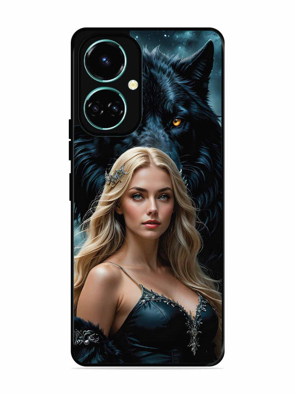 Tecno camon 19 Wolf & Girl