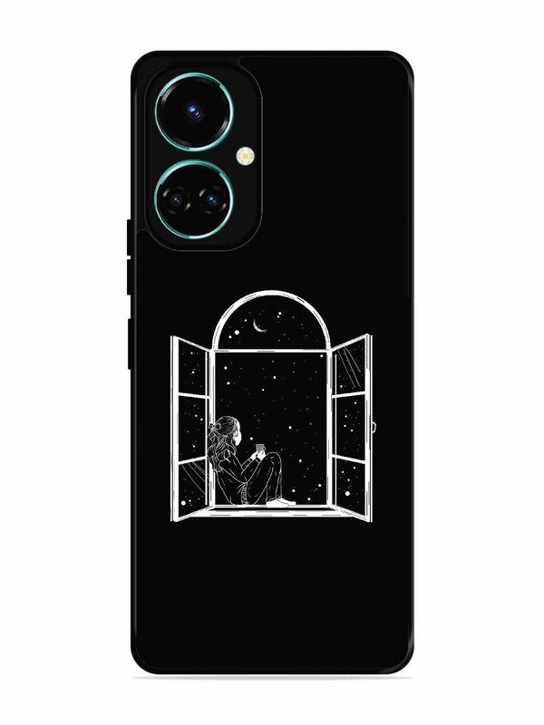 Tecno camon 19 Little Girl on Window