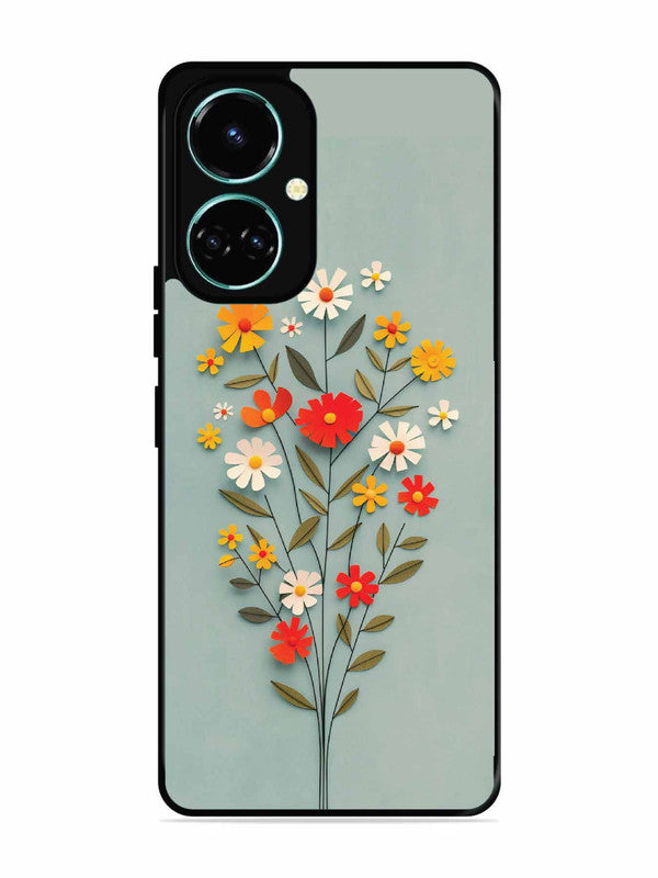 Tecno camon 19 Paper Flowers