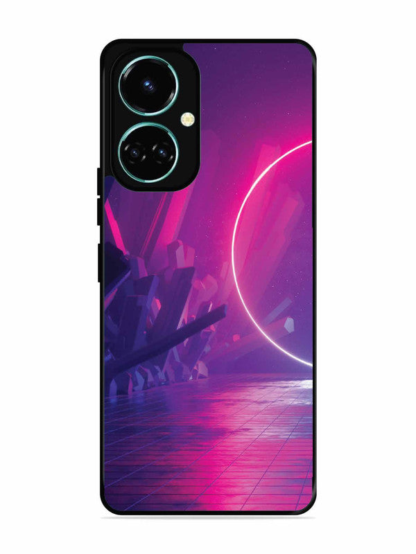 Tecno camon 19 abstract with Neon Light