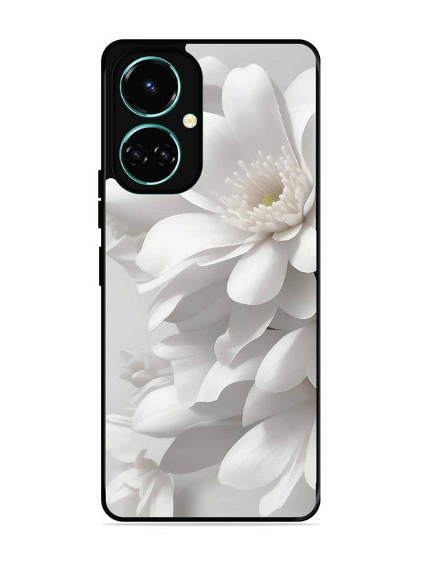 Tecno camon 19 Soft Focus Purity white Flower