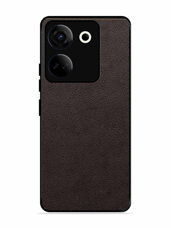 Tecno camon 20 Print of Brown Leather Pattern