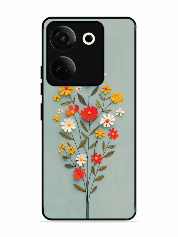 Tecno camon 20 Paper Flowers