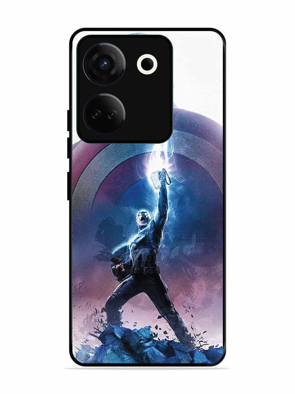 Tecno camon 20 captain america thor hammer lightning