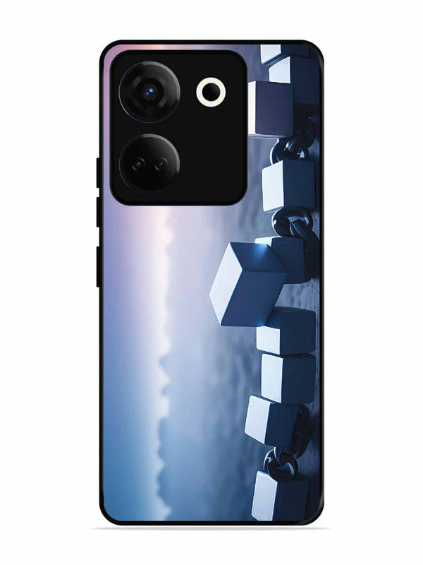 Tecno camon 20 Minimalist Blockchain Cube Chain