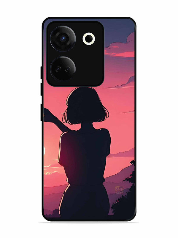 Tecno camon 20 Love Heart with Hand Girl