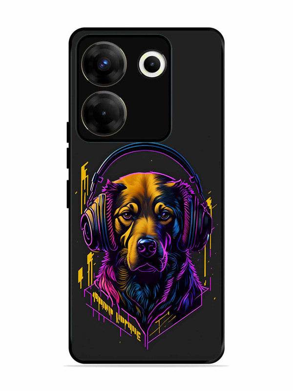 Tecno camon 20 Pro Music Lover Dog
