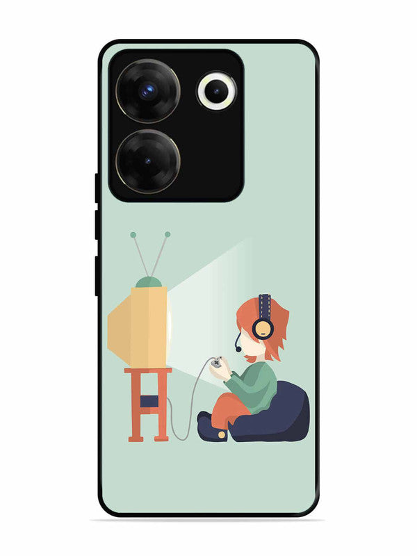 Tecno camon 20 Pro Kid Playing Game
