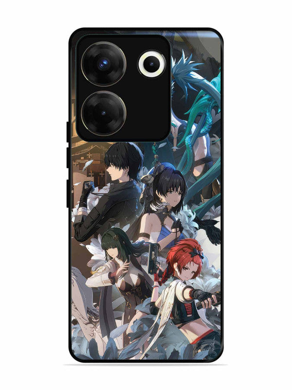 Tecno camon 20 Pro Wuhtering Waves Characters