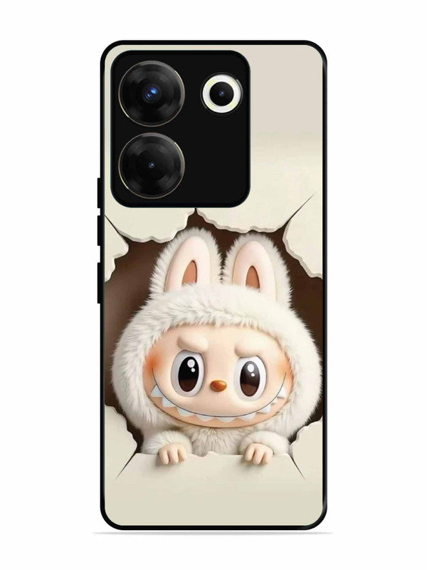 Tecno camon 20 Pro Labubu from Cracked Wall