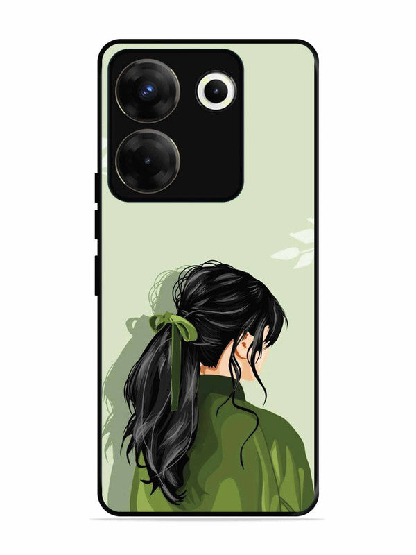 Tecno camon 20 Pro Cool Girl backside