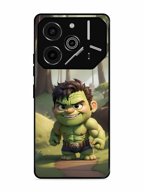 Tecno Pova 6 Pro 5G cute baby hulk