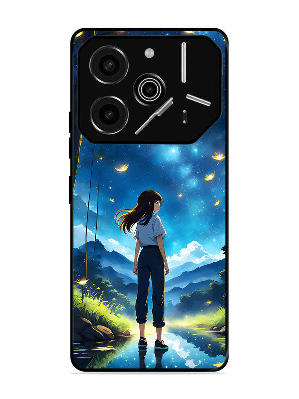 Tecno Pova 6 Pro 5G Girl In Beautiful Forest