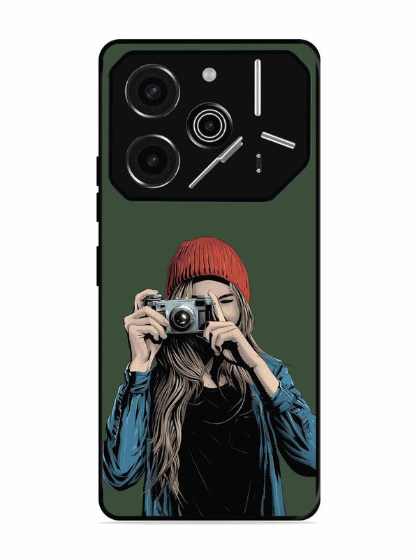 Tecno Pova 6 Pro 5G Camera Girl