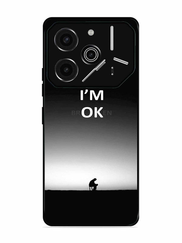 Tecno Pova 6 Pro 5G I'm Broken A man on Chair Alone