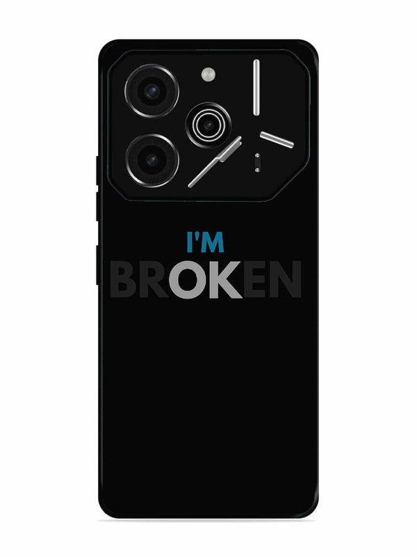 Tecno Pova 6 Pro 5G I'm Broken Dark Theme