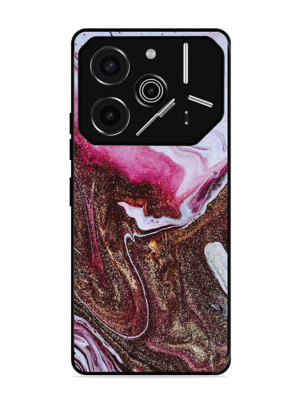 Tecno Pova 6 Pro 5G Elegant Rose & Gold Marble