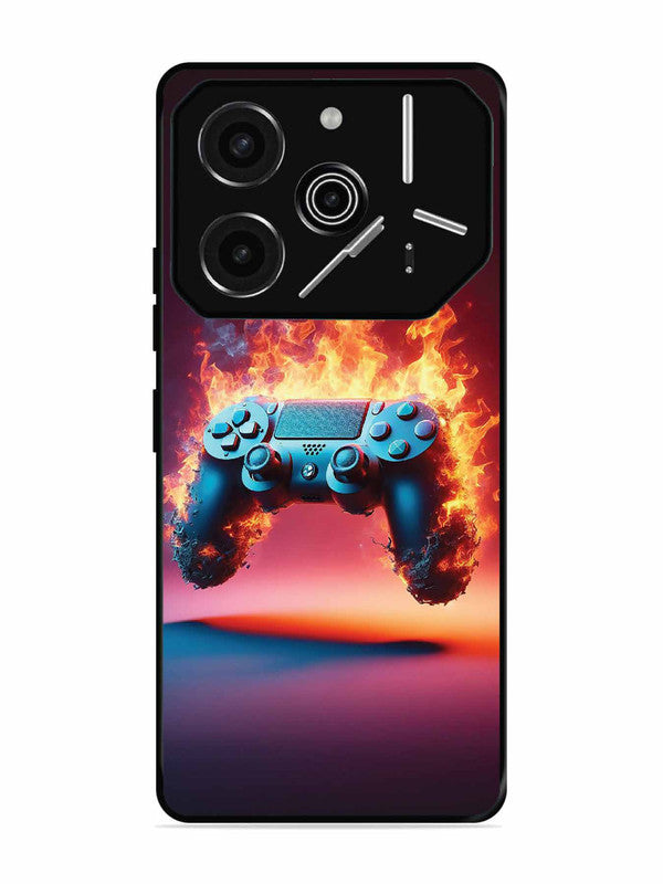 Tecno Pova 6 Pro 5G Console on fire