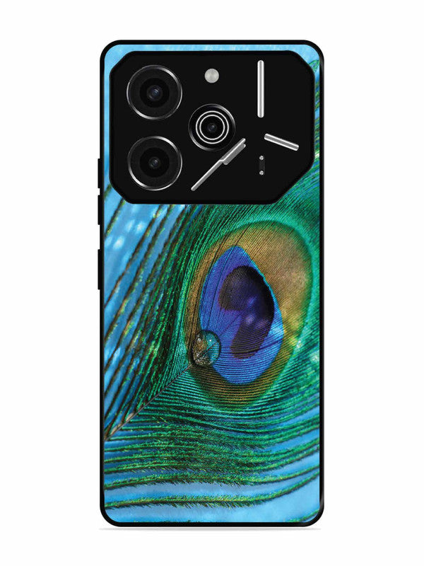 Tecno Pova 6 Pro 5G A drop on Peacock Feather