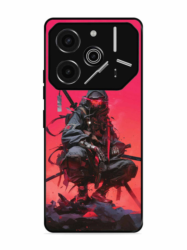 Tecno Pova 6 Pro 5G Cyberpunk Ninja Katana