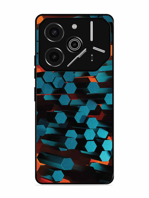 Tecno Pova 6 Pro 5G Hexagon 3D Abstract