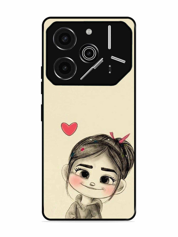 Tecno Pova 6 Pro 5G Cute Girl Looking at You