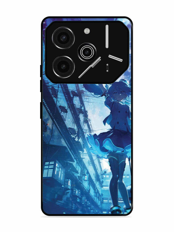 Tecno Pova 6 Pro 5G Hatsune Miku Anime Girl