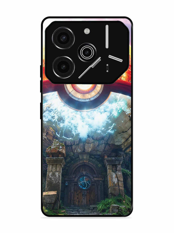 Tecno Pova 6 Pro 5G Cartoon-ball-house-anime