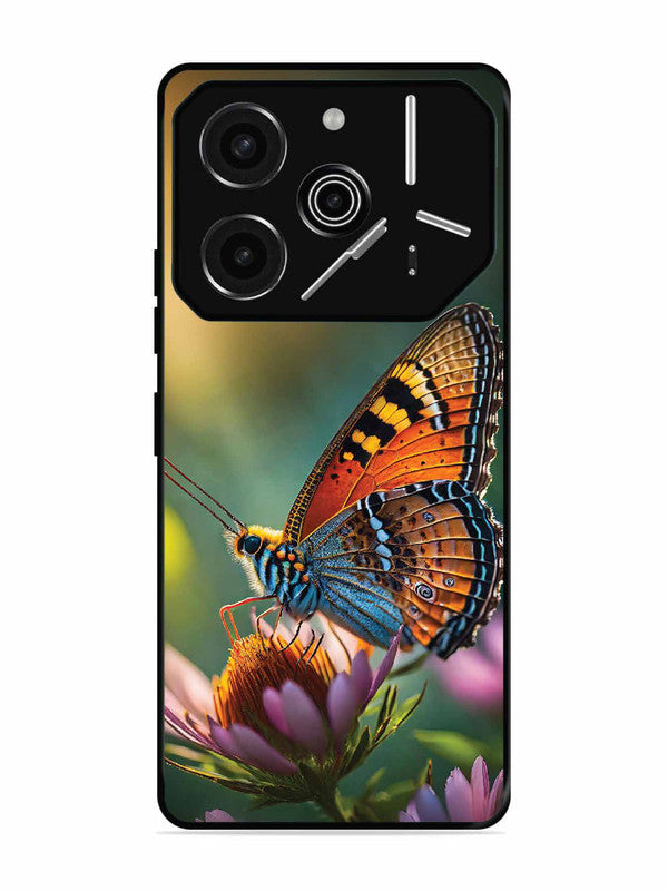 Tecno Pova 6 Pro 5G Golden Hour Monarch Butterfly