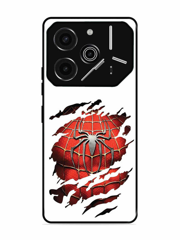 Tecno Pova 6 Pro 5G Spider man iconic sign