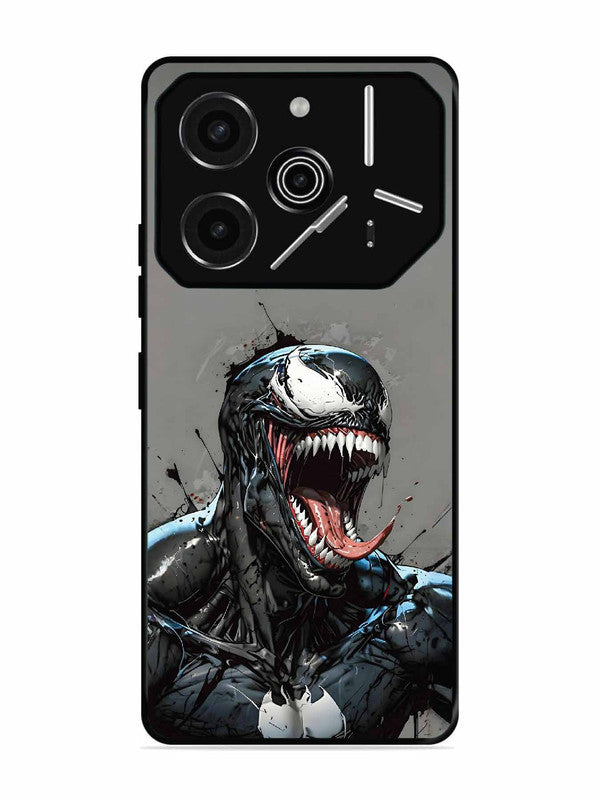 Tecno Pova 6 Pro 5G Venom Symbiote Grin Art