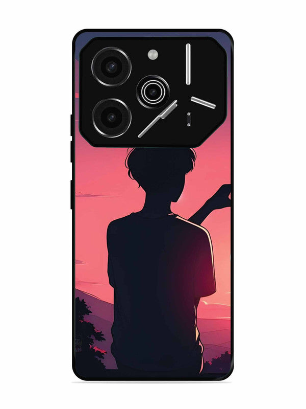 Tecno Pova 6 Pro 5G Love Heart with Hand Boy