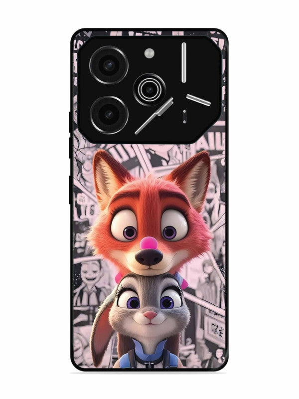 Tecno Pova 6 Pro 5G Cute Nick wilde and judy hopps 2