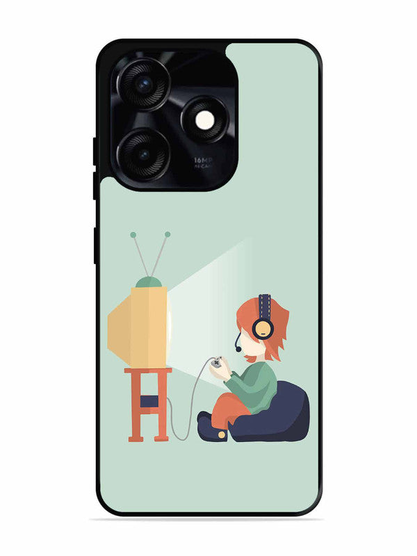Tecno Spark 10C Kid Playing Game